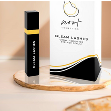 Cargar imagen en el visor de la galería, nost costmetics, serum de pestañas, fortalecimiento de pestañas, pestañas más fuertes, pestañas más largas, lifting de pestañas, gleam lashes