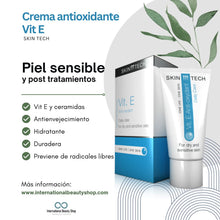 Cargar imagen en el visor de la galería, Crema Antioxidante Vit. E. Skin Tech