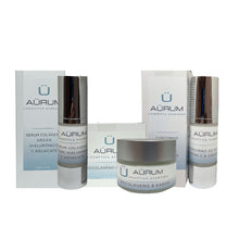 Cargar imagen en el visor de la galería, cosmetica avanzada Aürum. tratamientos faciales. rejuvenecimiento. Piel seca, piel madura, piel mixta, piel normal, piel grasa, piel acneica. cosmeticos. cuidado de la piel. acné. serum, crema, contorno de ojos. cuidado de la piel. piel sensible.