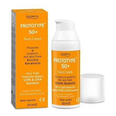 Crema Facial Protectora de ADN PROTOTYPE 50+. Boderm.