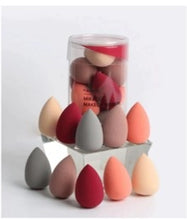 Cargar imagen en el visor de la galería, Esponjas cosméticas para maquillaje Maange. Set 10 unidades.