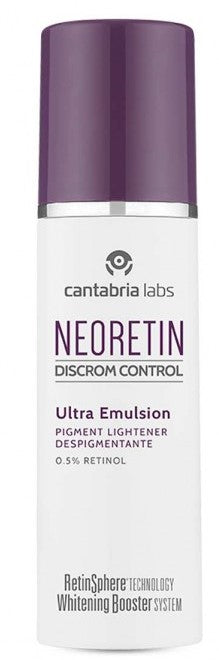 Emulsión Despigmentante Neoreting Discrom Control Ultra. Cantabria Labs.