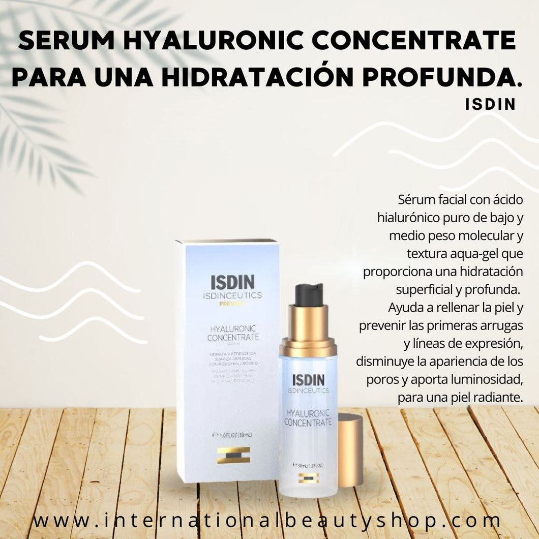 Serum ISDIN Hyaluronic Concentrate. ISDIN Isdinceutics.