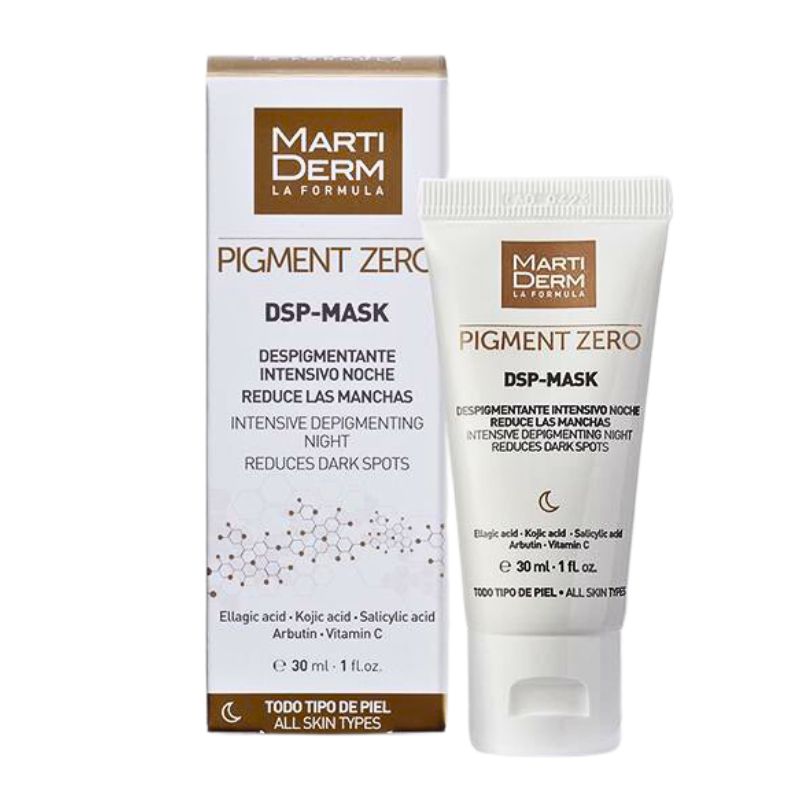 martiderm pigment zero dsp mask para manchas faciales mascarilla despigmentante