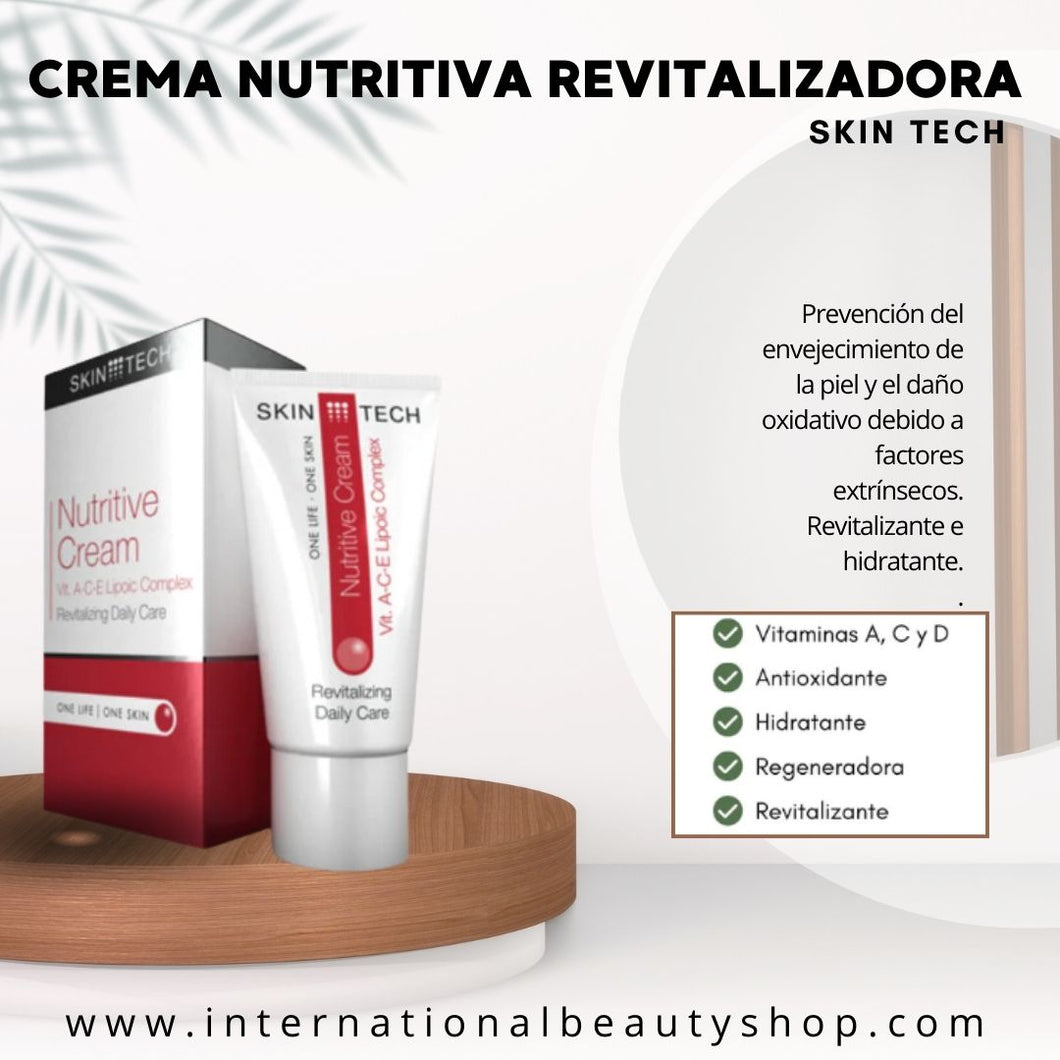 Nutritive Cream Vit A-C-E Lipoic Complex. Skin Tech