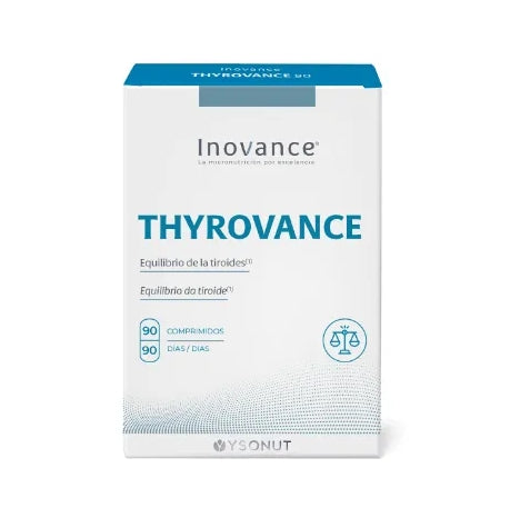 Thyrovance para combatir cansancio y aumento de peso. Suplemento. Inovance.