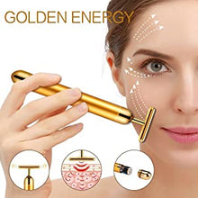 Cargar imagen en el visor de la galería, Masajeador Vibratorio Ionizado Facial Energy Beauty Bar 2 EN 1
