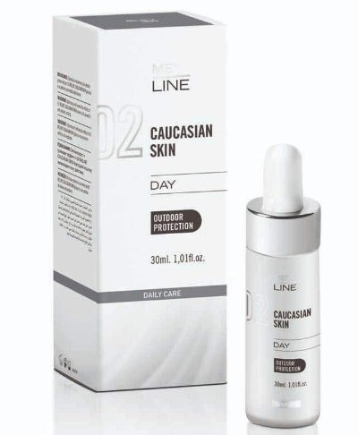 Serum despigmentante 02 Cuacasian Skin Day. MeLine.