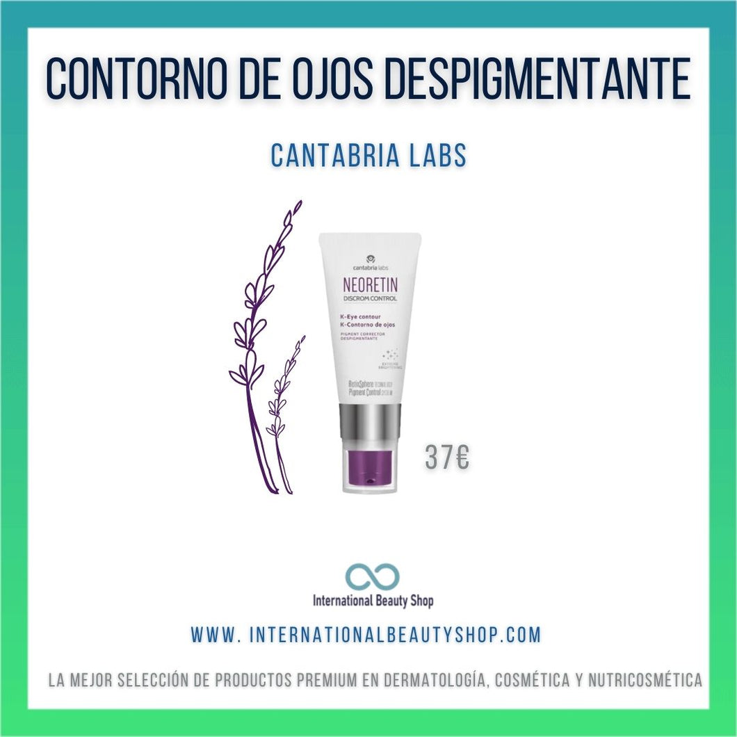 Neoretin Discrom Control K Contorno de ojos Despigmentante. Cantabria Labs