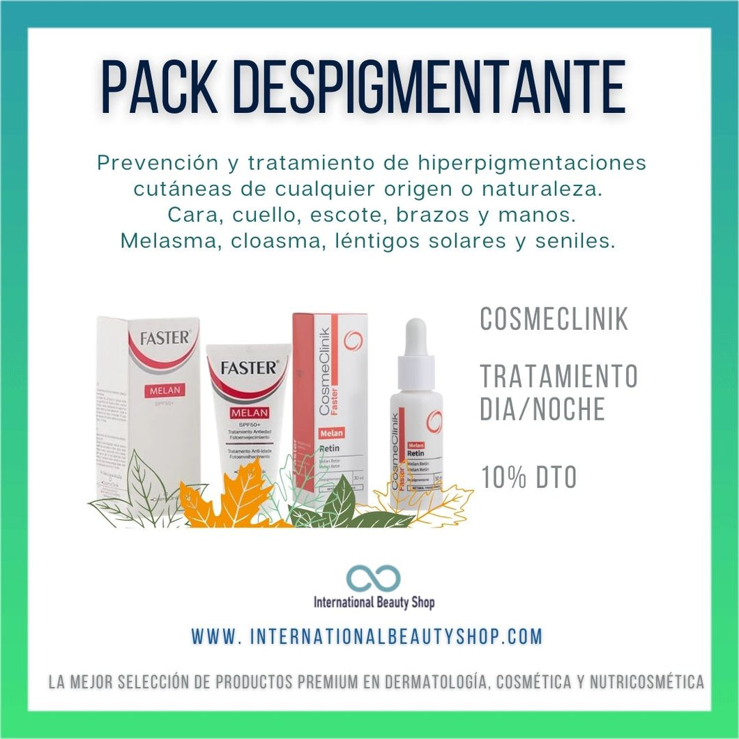 Pack despigmentante Día / Noche. Cosmeclinik