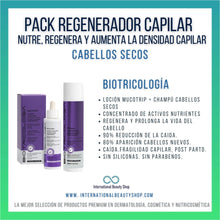 Cargar imagen en el visor de la galería, Tratamiento anticaída Mucotrip Loción + Champú Cabello Seco. Biotricología.
