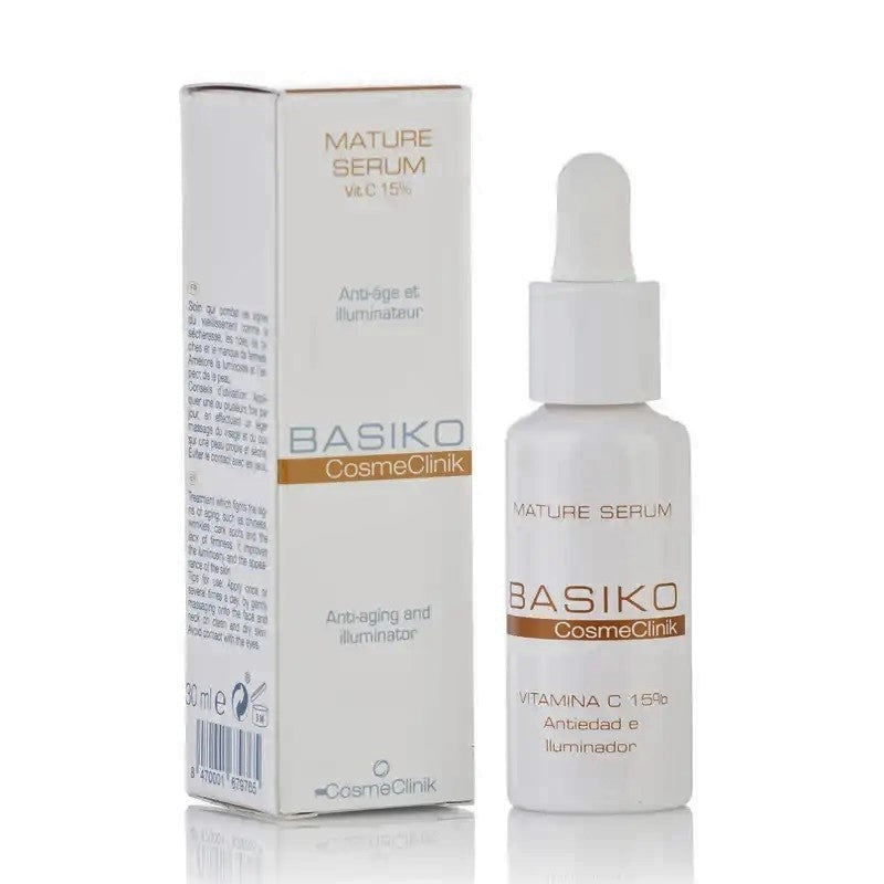 Serum Vit C Antiedad Basiko Mature. Cosmeclinik.