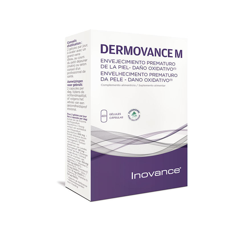 Dermovance M Anti-despigmentante. Suplemento. Inovance.