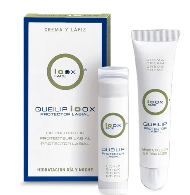 Queilip Ioox Lápiz y Crema Labial. Ioox Labs